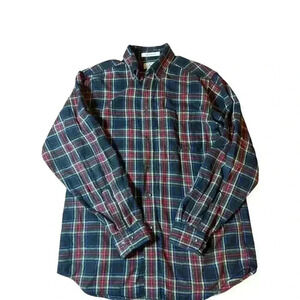 L.L. Bean mens flannel size small regular traditional fit in excellent condition